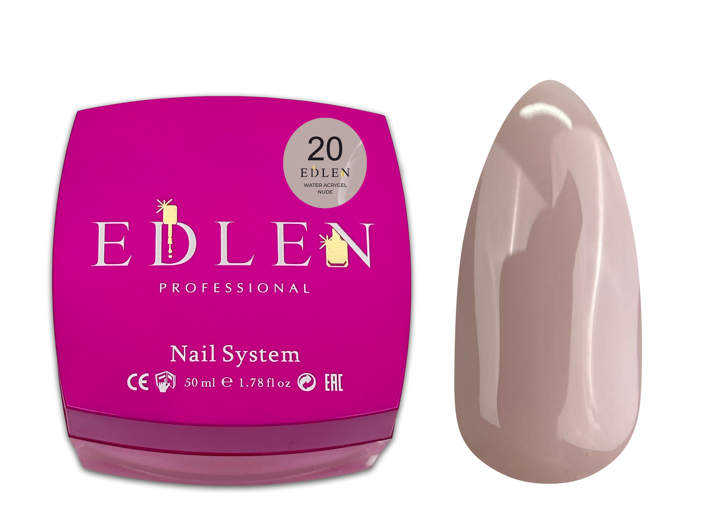 Water acrygel Nude Edlen №20 - Image 5