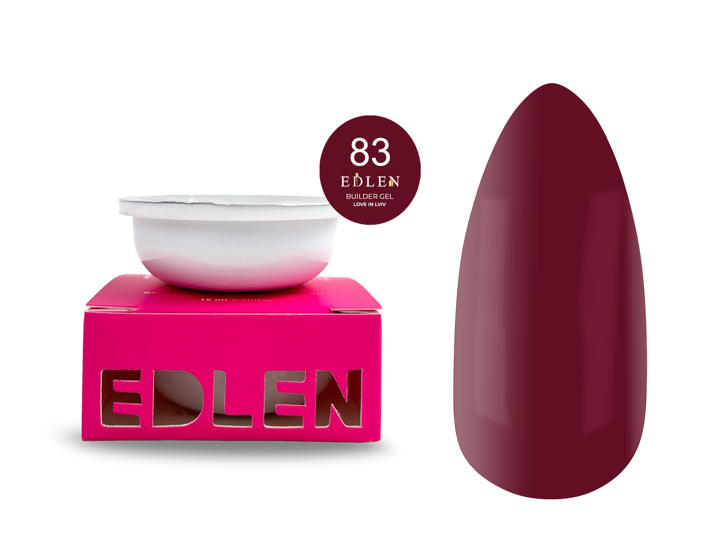 Refill Builder gel Love in Lviv Edlen №83 - Image 2