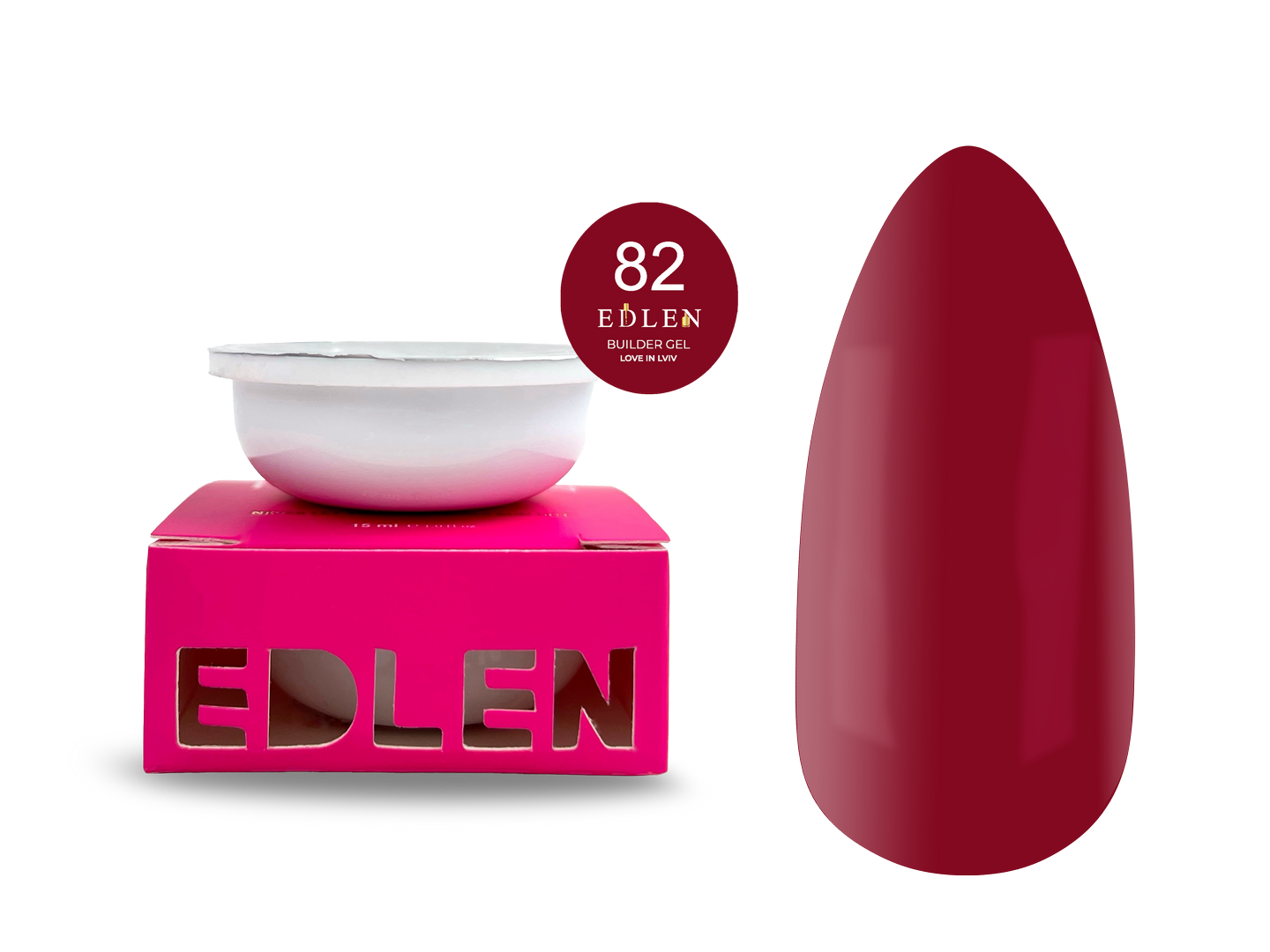Refill Builder gel Love in Lviv Edlen №82 - Image 2