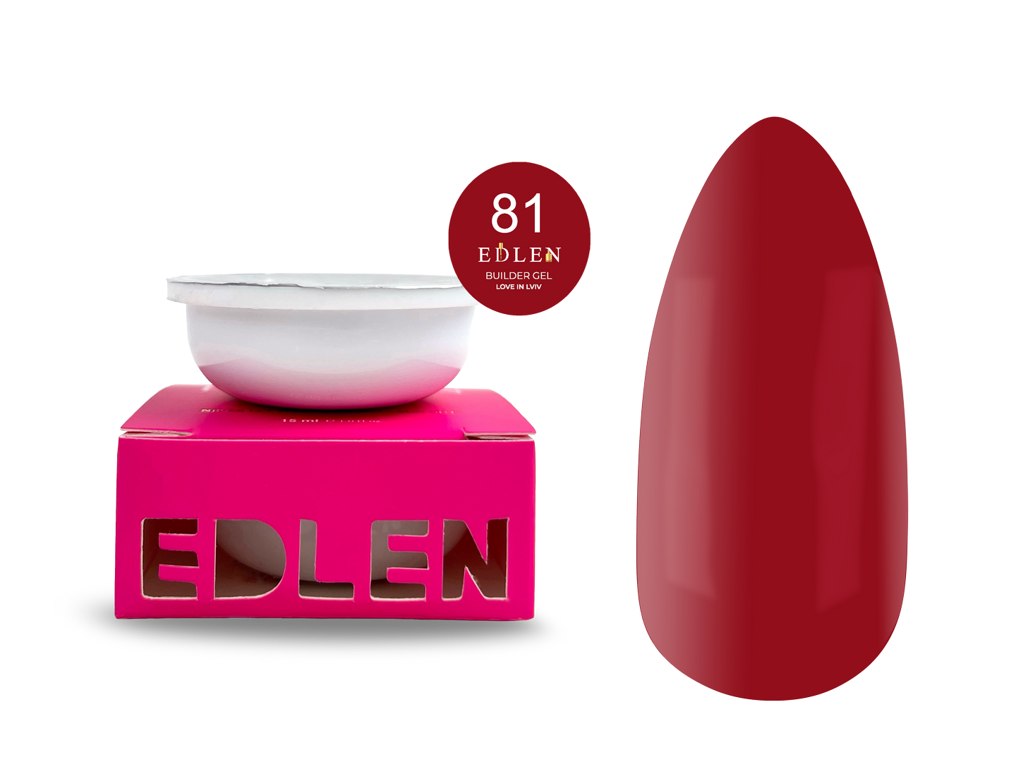 Refill Builder gel Love in Lviv Edlen №81