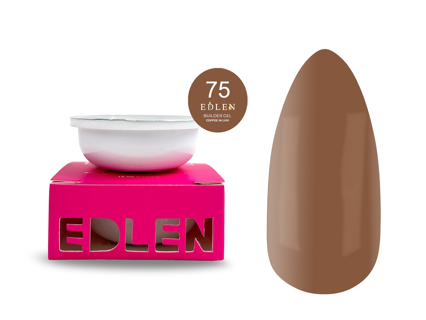 Refill Builder gel Lviv Edlen №75 - Зображення 2