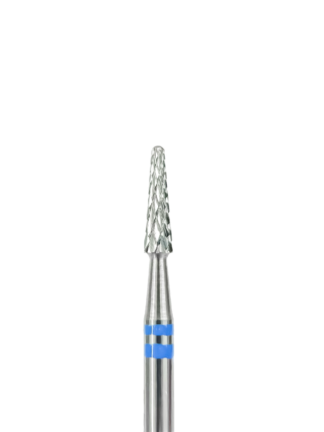 Left-handed carbide nail correction bit Cone mini Blue Edlen