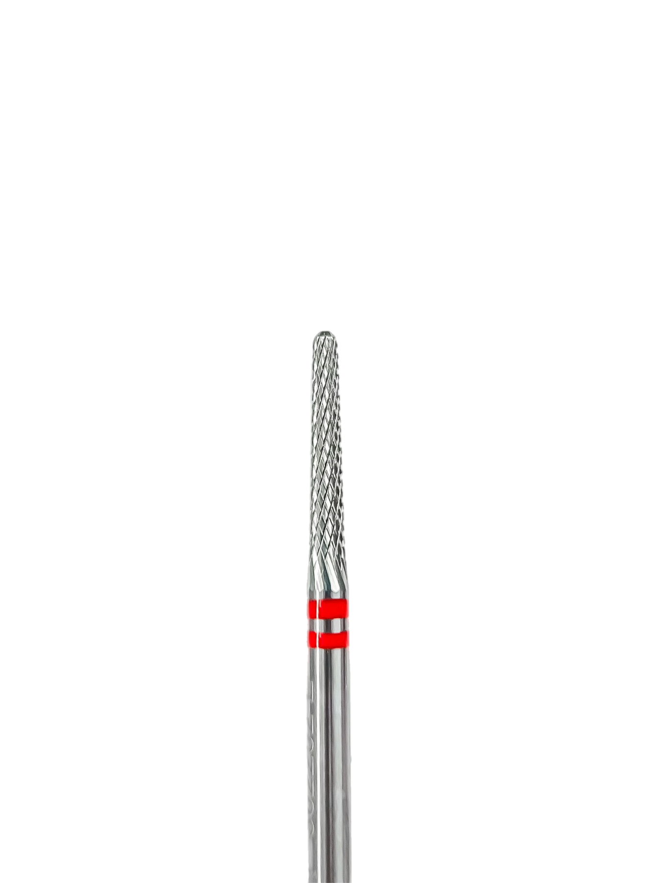 Left-handed carbide nail correction bit Straight small Red Edlen