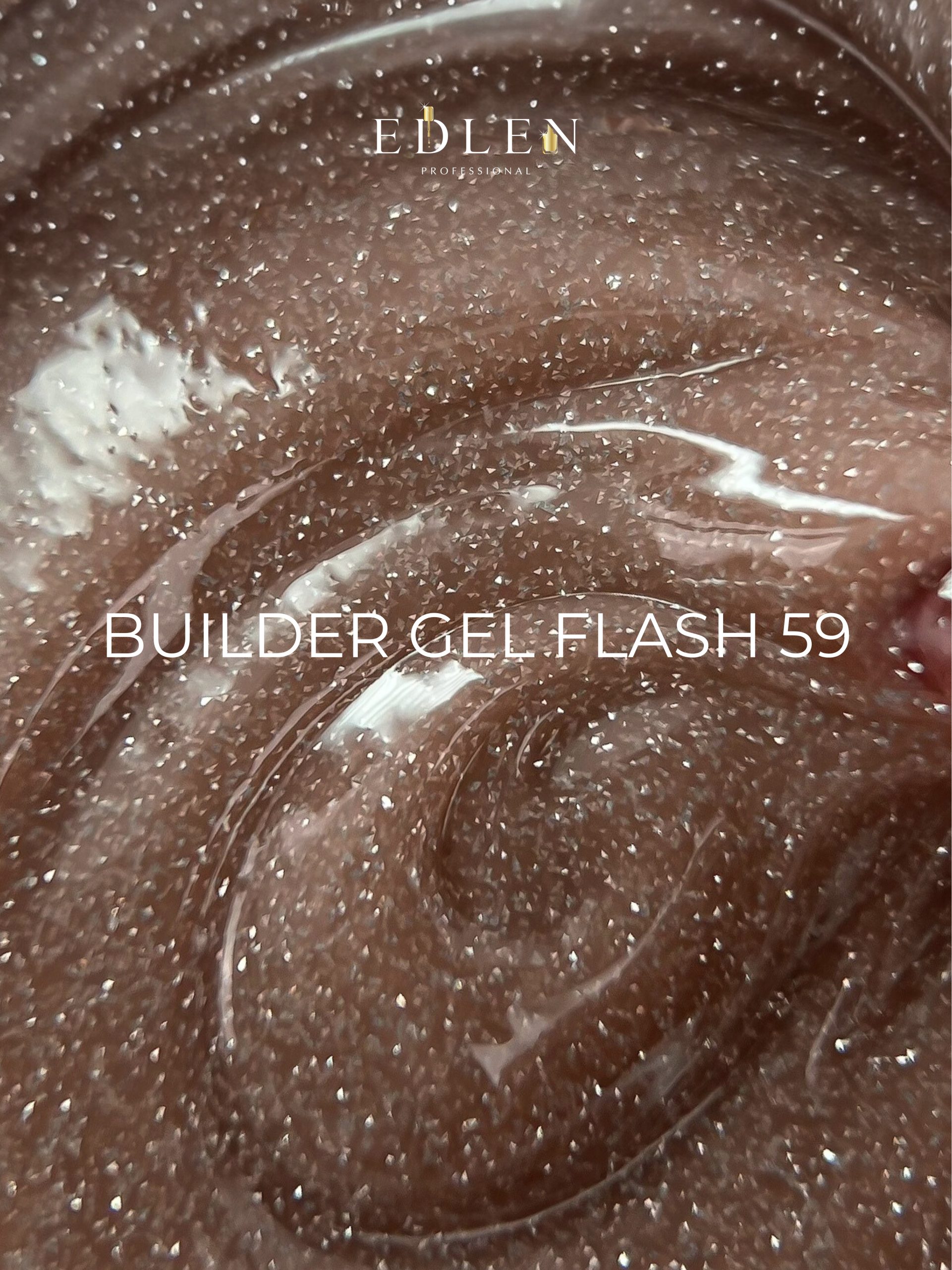Builder gel Flash Edlen №59 - Зображення 2