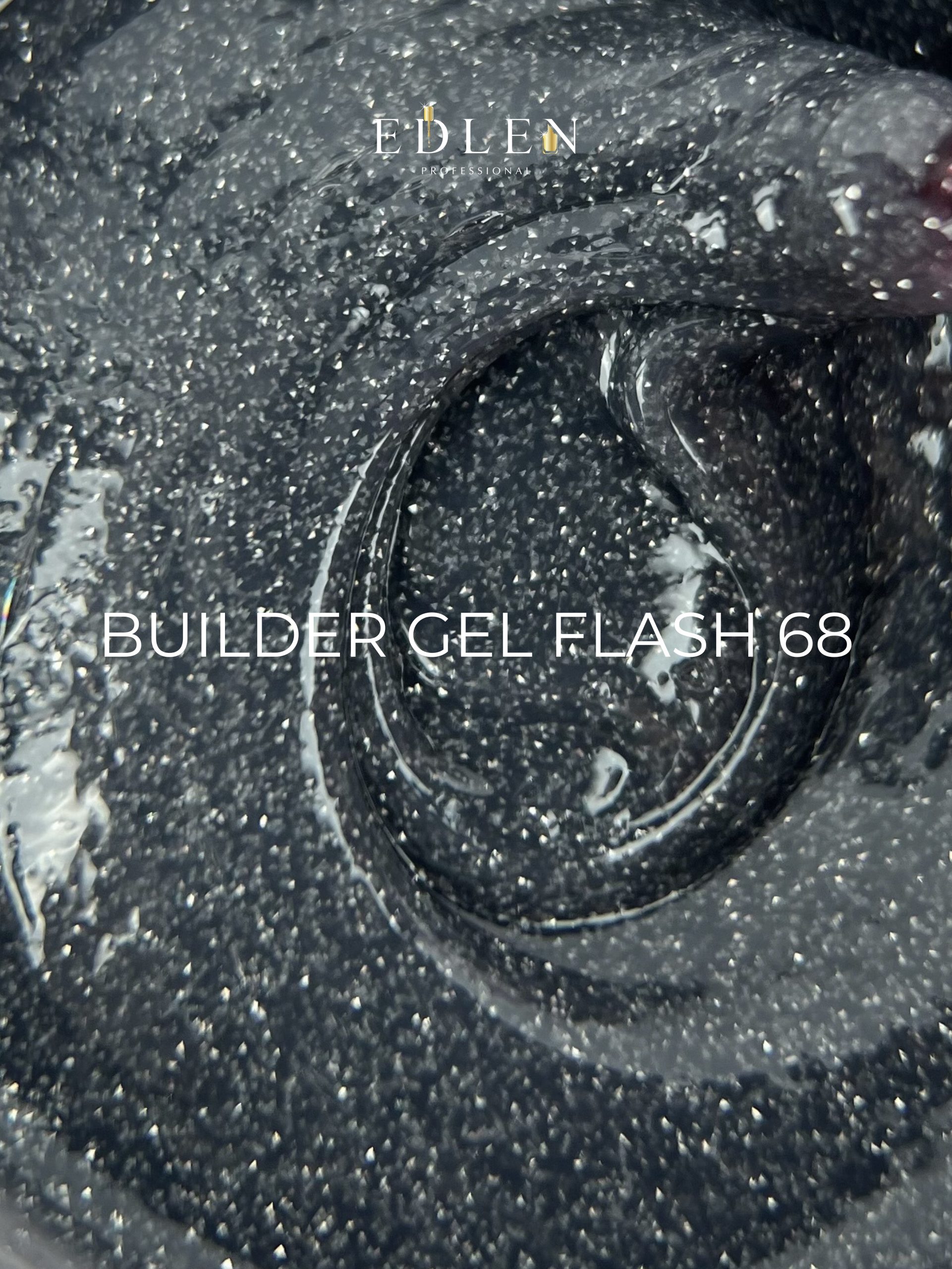 Builder gel Flash Edlen №68 - Зображення 3