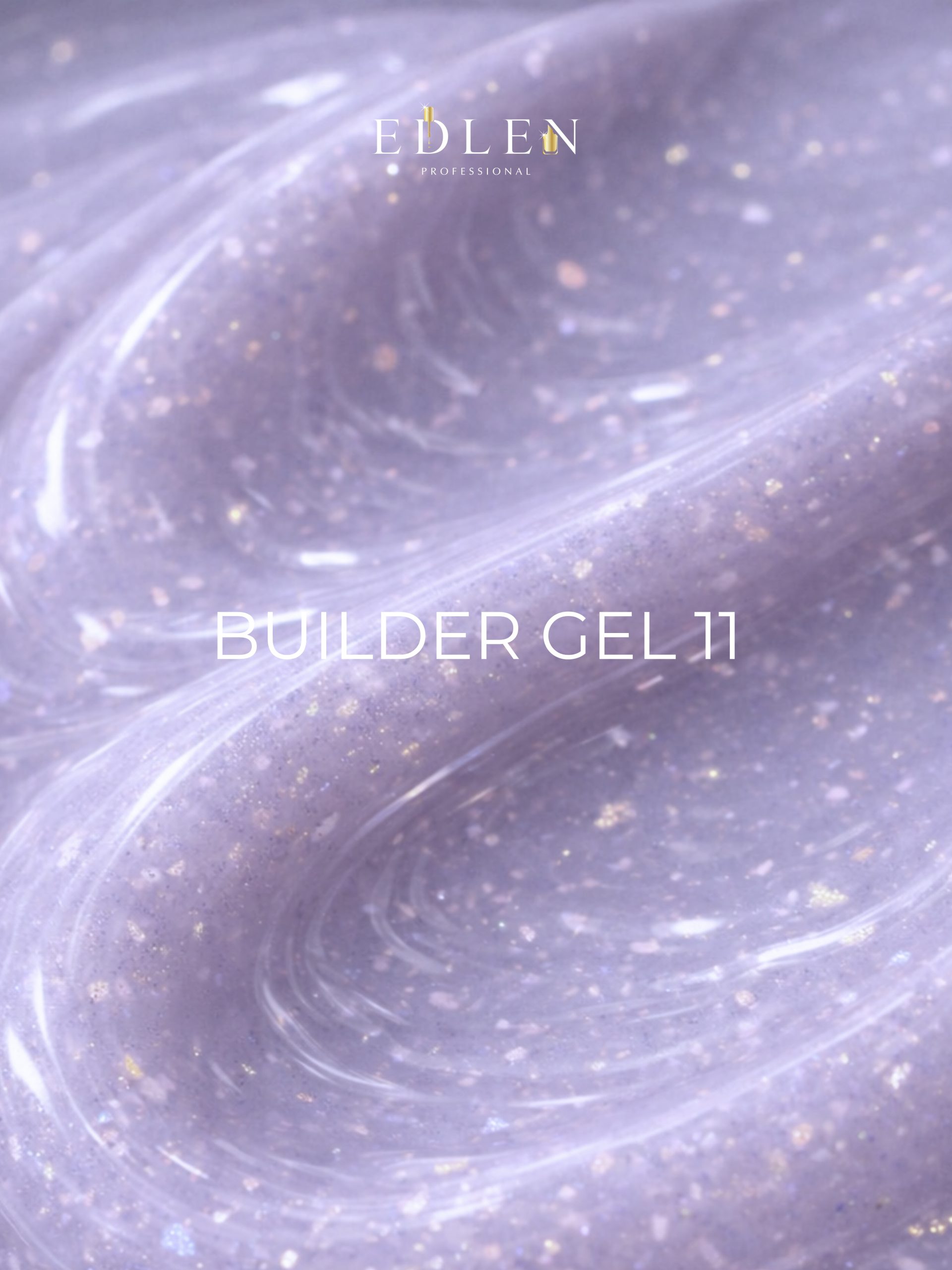Refill Builder gel Shimmer Edlen №11 - Зображення 2