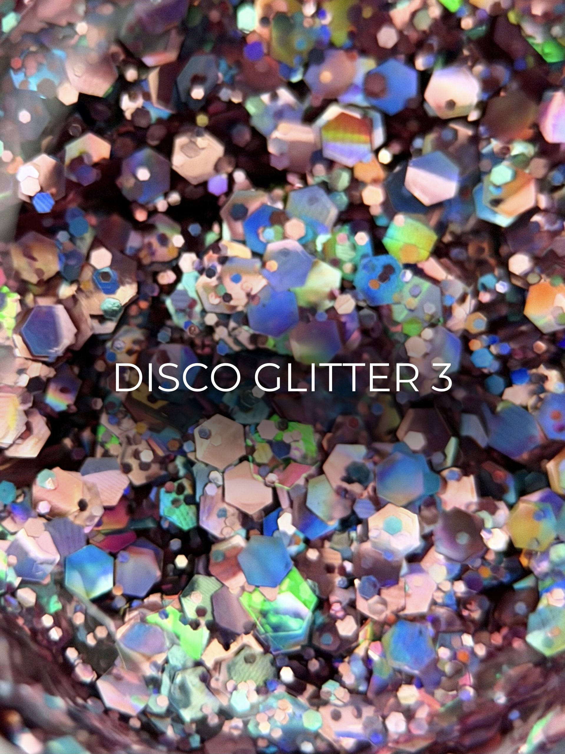 Disco glitter Edlen №03