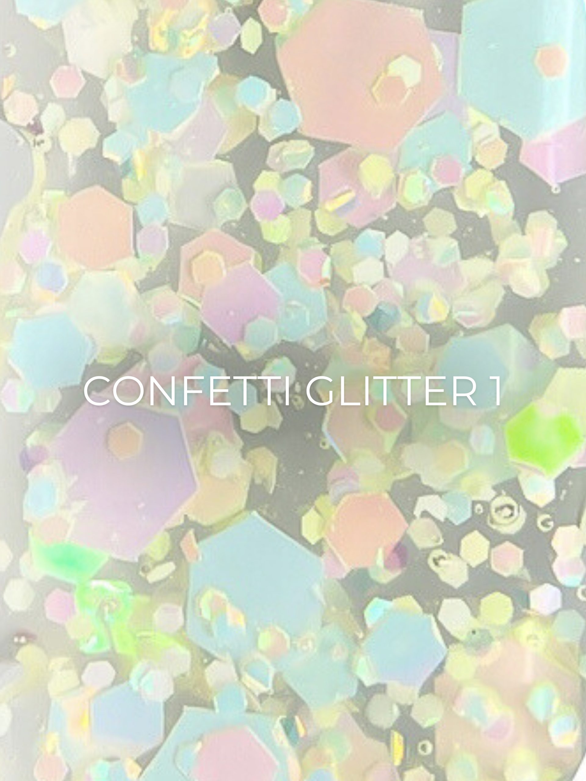 Confetti glitter Edlen №01