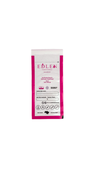 White sterilization packages with film Edlen 100×200 mm