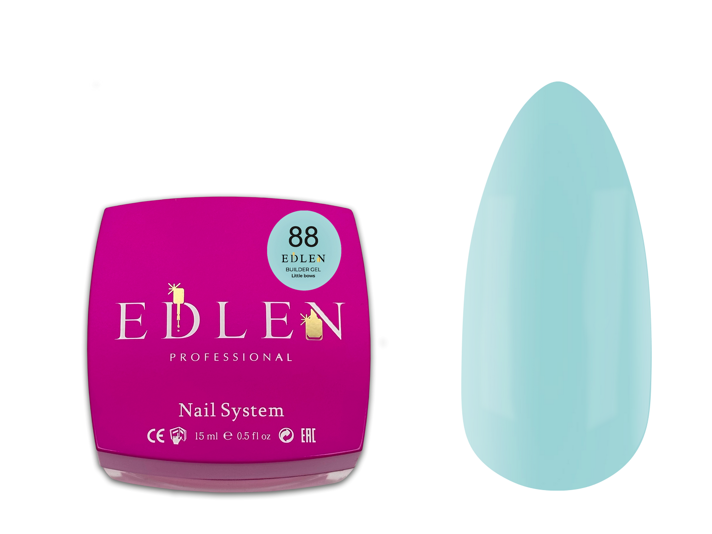 Builder gel Little bows Edlen №88