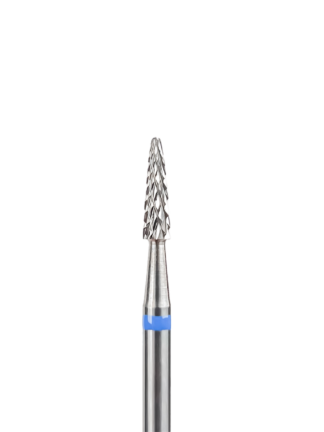 Carbide nail correction bit Cone mini Blue Point end Edlen