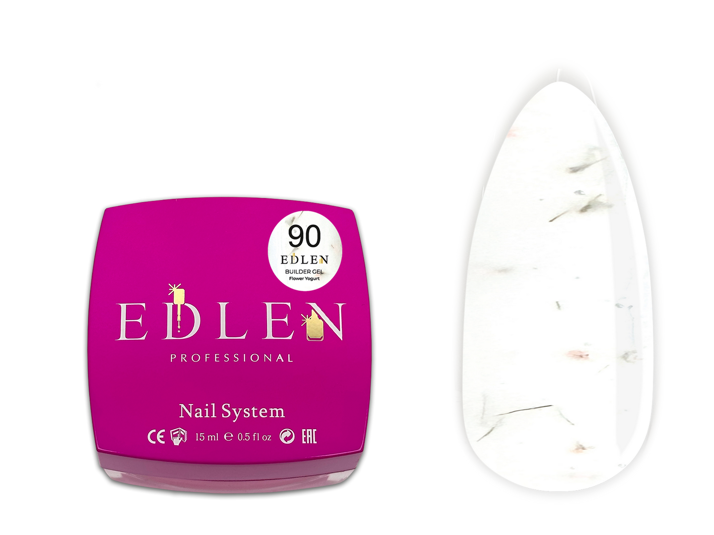 Builder gel Flower Yogurt Edlen №90
