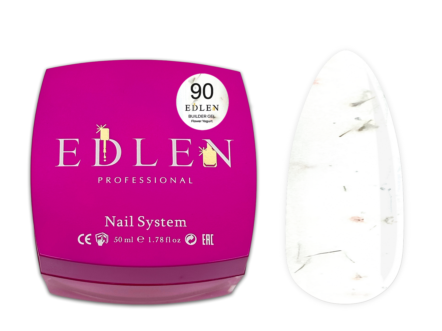 Builder gel Flower Yogurt Edlen №90 - Image 3