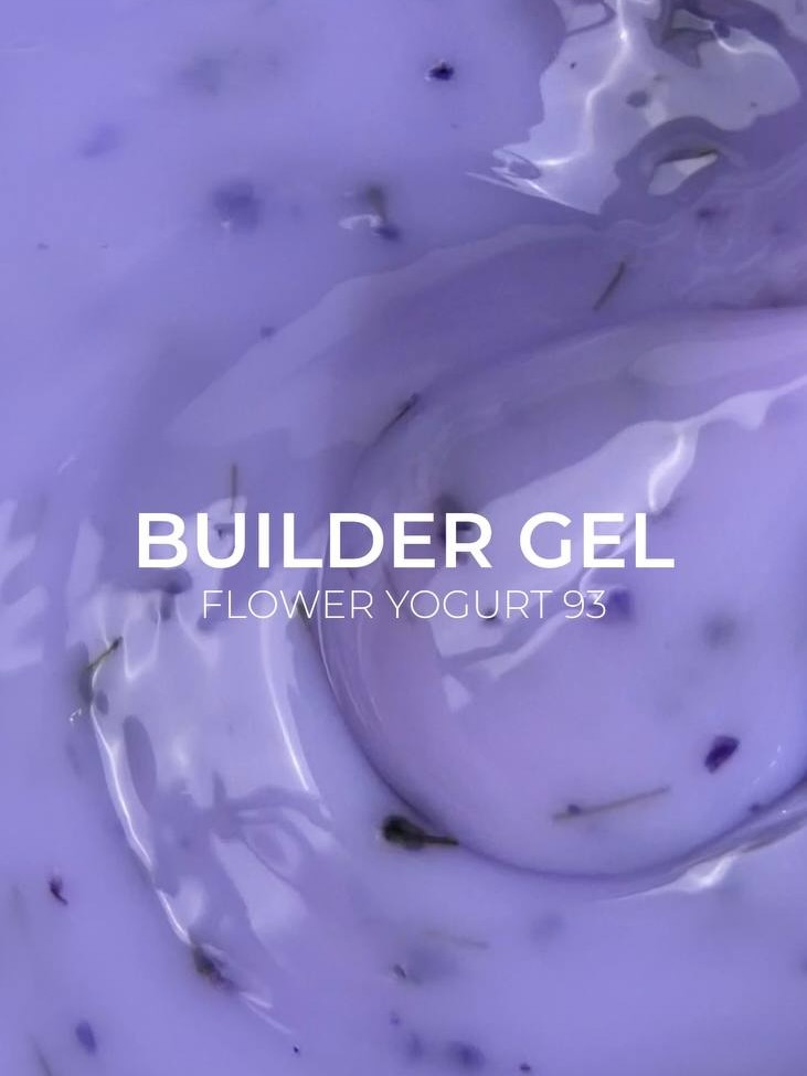 Builder gel Flower Yogurt Edlen №93 - Зображення 5