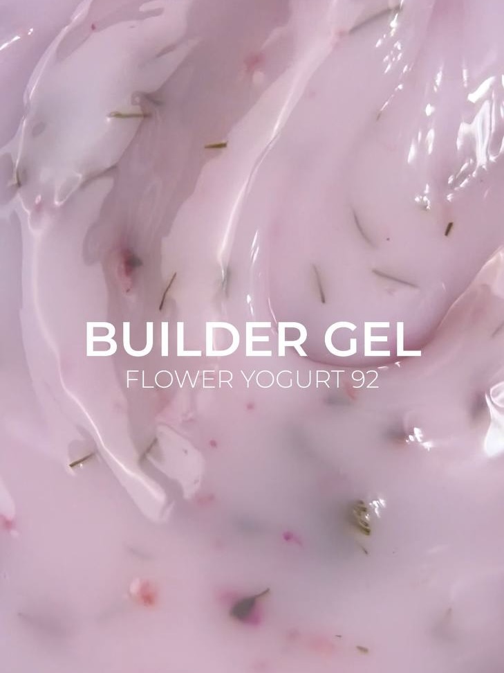 Refill Builder gel Flower Yogurt Edlen №92 - Image 3
