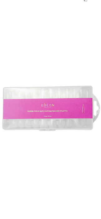 Gel nail tips Square Edlen 240 pcs